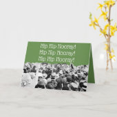 1910 DE ' MENIGTE DIE VAN S DE HEUP HOORAY KAART (Gele Bloem)