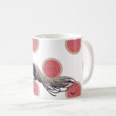 1910 Decoratieve Kunst Nieuwe Vogelmoer Koffiemok (Voorkant rechts)