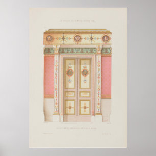 1910 Desaint Salon Empire Deur Hoogte Poster