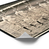  1910 - foto van de St. Loius Browns Poster (Hoek)