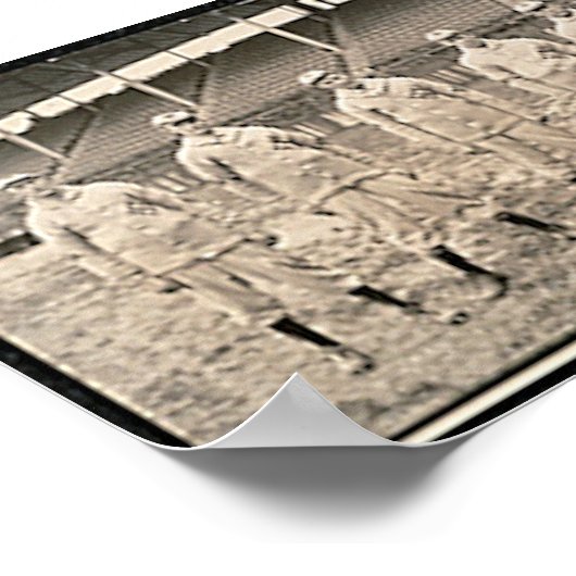 1910 - foto van de St. Loius Browns Poster (Hoek)