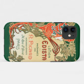 1910 Frans Art Nouveau-label Case-Mate iPhone Case (Achterkant (horizontaal))
