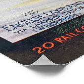 1910 Furness Railway English Lakes Travel Poster (Hoek)