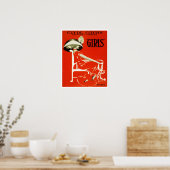 1910 "Girls"-theater en van Clyde Fitch Poster (Keuken)