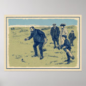 1910 Golf - Kunstprint Poster (Voorkant)