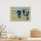 1910 Golf - Kunstprint Poster (Keuken)
