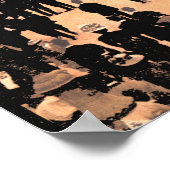 1910 in de stad waar niemand speelgoedmuziek poster (Hoek)