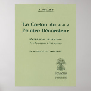 1910 Le Carton Du Peintre Omslag Poster