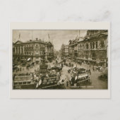 1910 Piccadilly Circus Briefkaart (Voorkant)