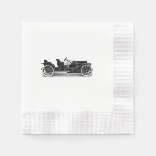1910 Roadster Classic Antiek Automobile Servet (Voorkant)