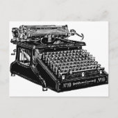 1910 Schrijfmachine Briefkaart (Voorkant)