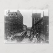 1910 Uitzicht van het Briefkaart van de binnenstad (Voorkant)