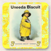 "1910-UNEEDA — BISCUIT — AD" ONDERZETTER (Voorkant)