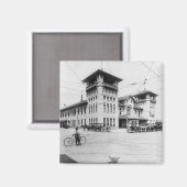 1910 Union Station Charleston SC Magnet (Voorkant / Achterkant)