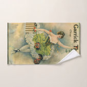 1910 Vrouw Thespian Garrick Theater Chicago Bad Handdoek (Handdoek)