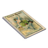 1910 Vrouw Thespian Garrick Theater Chicago Notitieboek (Rechterzijde)