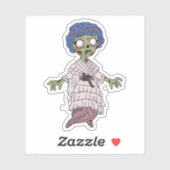 1910 Zombie Sticker (Vel)