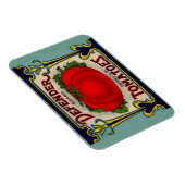 1910s Defender brand tomaten label Magneet (Rechterzijde)