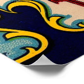 1910s Defender brand tomaten label Poster (Hoek)