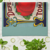 1910s Defender brand tomaten label Theedoek (Gevouwen)