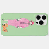 1910s Mode-illustratie Dame & Pekingees Hond Case-Mate iPhone Case (Achterkant (horizontaal))