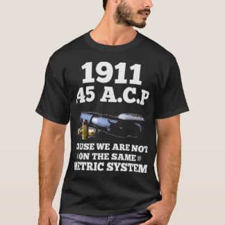 1911 45 ACS-metriek systeem T-shirt