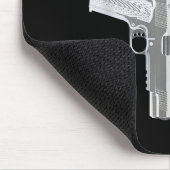 1911 Handgun Pro Gun 2nd Amendment Gift Muismat (Hoek)