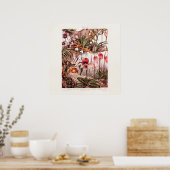  1911 Illustratie van de Orchid Flower Variety Poster (Keuken)