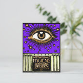 1911 Internationale Hygiëneconferentie Dresden Briefkaart (Staand voorkant)