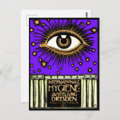 1911 Internationale Hygiëneconferentie Dresden Briefkaart (Voorkant / Achterkant)