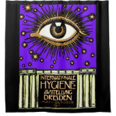 1911 Internationale Hygiëneconferentie Dresden Douchegordijn (Voorkant)