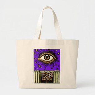 1911 Internationale Hygiëneconferentie Dresden Grote Tote Bag