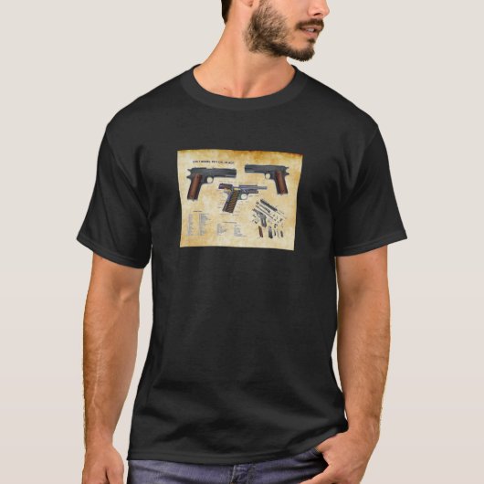 1911 KLOT PISTOL T-SHIRT (Voorkant)