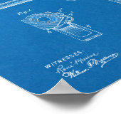 1911 Kunsttekenafdrukken voor automatische Pistole Poster (Hoek)