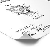 1911 Kunsttekenafdrukken voor automatische Pistole Poster (Hoek)