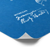 1911  kunsttekening van vliegtuigpatenten poster (Hoek)