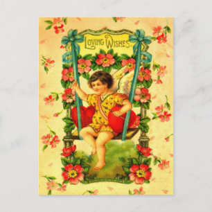 1911 Loving Wishes Valentijn Love Feestdagenkaart