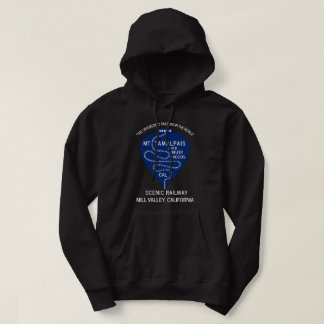 1911 meest kromme spoorlijn Mt Tamalpais Hoodie