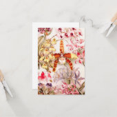 1911 Orochidee - oude illustratie Kaart (Voorkant / Achterkant in situ)