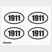 1911 OVALE STICKER (Vel)