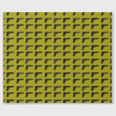 1911 Pistool Silhouet Patroon Target Sports Cadeaupapier (Vlak)