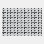 1911 Pistool Silhouet Patroon Target Sports Inpakpapier Vel (Voorkant 2)