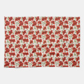 1911  Poppy Pattern Design Theedoek (Horizontaal)