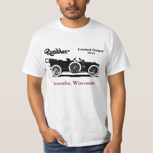 1911 Rambler, Kenosha, Wisconsin Shirt (Voorkant)