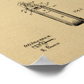 1911 Tekening van kunstwerken voor kleurenweergave Poster (Hoek)