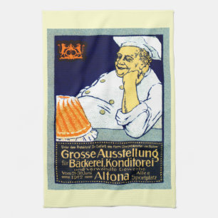 1912 Bakkerij + banketbakkerij tentoonstelling Theedoek