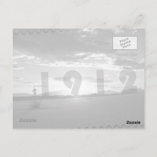 1912: Centennial 1912 briefkaart (Achterkant)