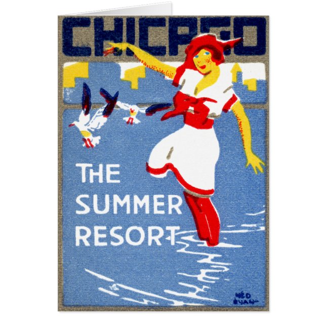 1912 Chicago, het zomervakantieoord (Voorkant)