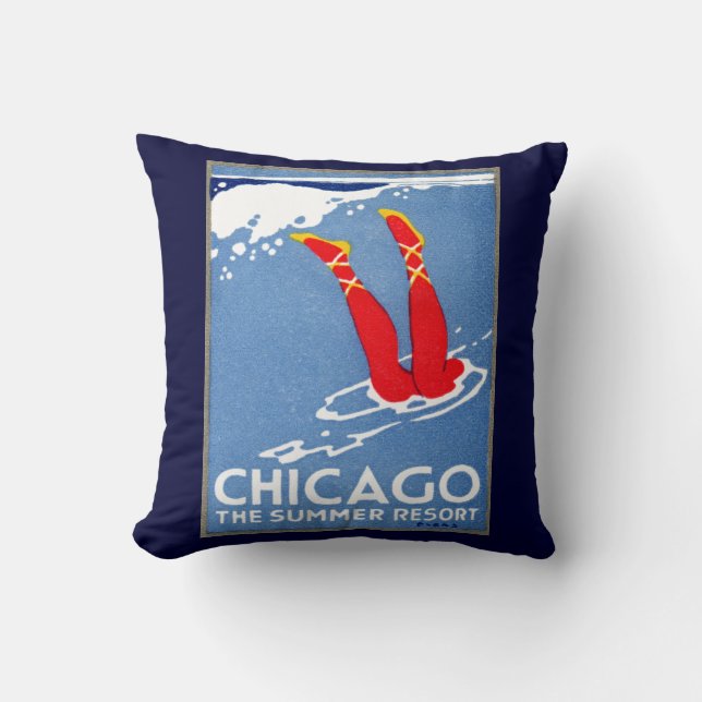 1912 Chicago, het zomervakantieoord Kussen (Voorkant)