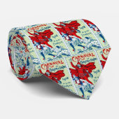 1912 Frans Carnaval Stropdas (Opgerold)